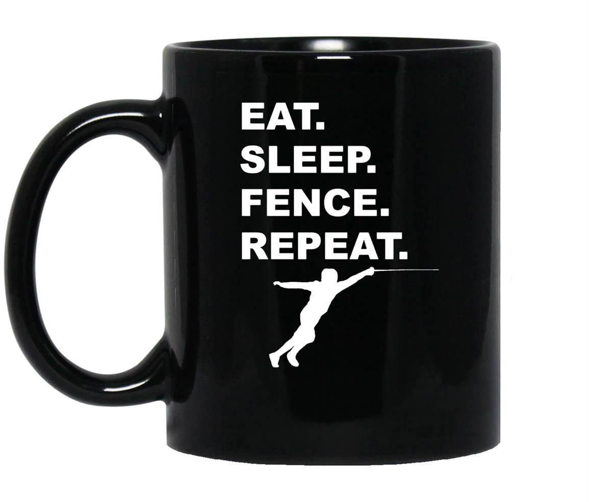 Fencing funny fencing fencing gifts Mug Black