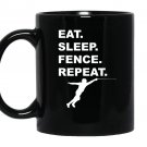 Fencing funny fencing fencing gifts Mug Black