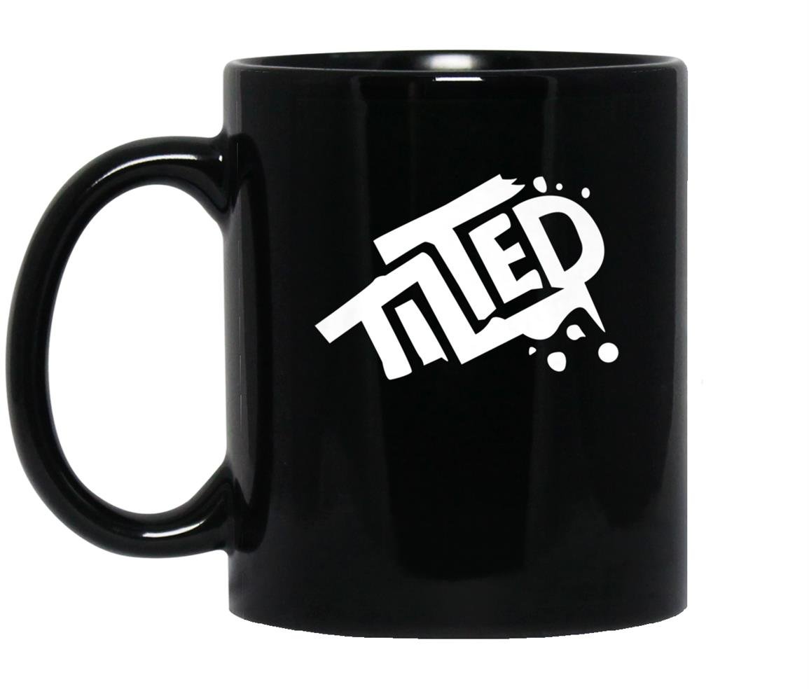 Fortnite tilted logo Mug Black