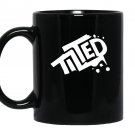 Fortnite tilted logo Mug Black