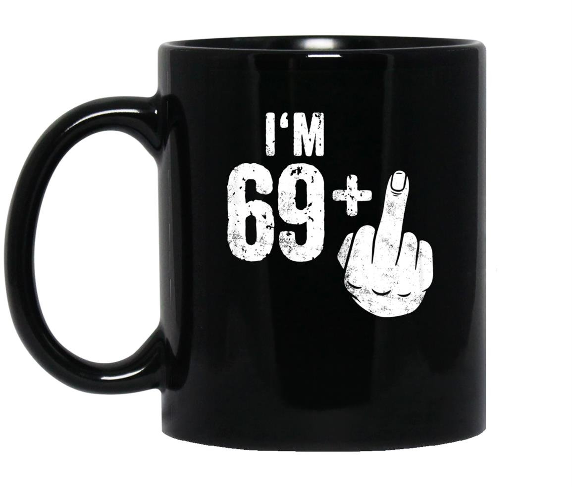 Funny 70th birthday gift idea Mug Black