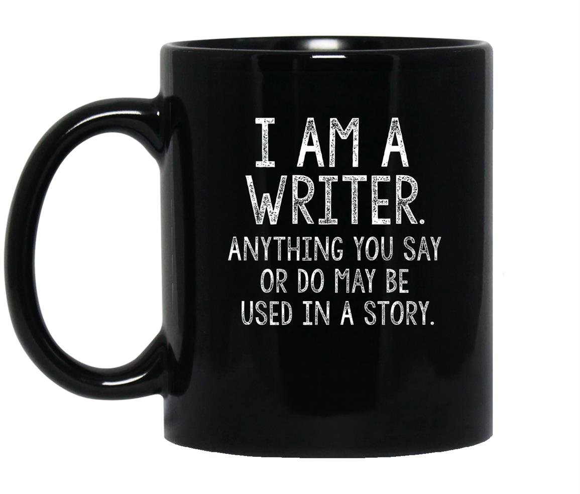 Funny author writer writer Mug Black