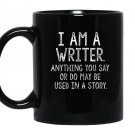 Funny author writer writer Mug Black
