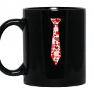 Funny hearts valentine day Mug Black
