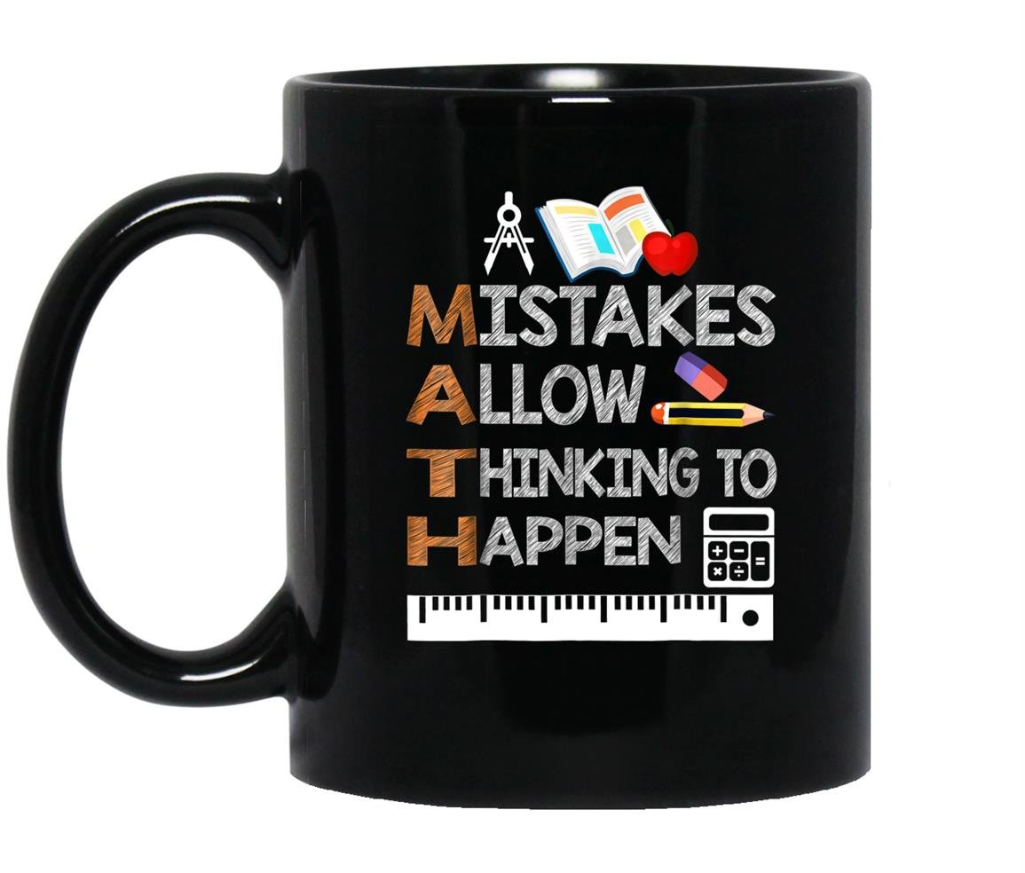 Funny math teacher gifts math lover gifts Mug Black