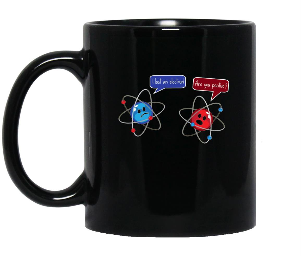 Funny science physics chemistry Mug Black