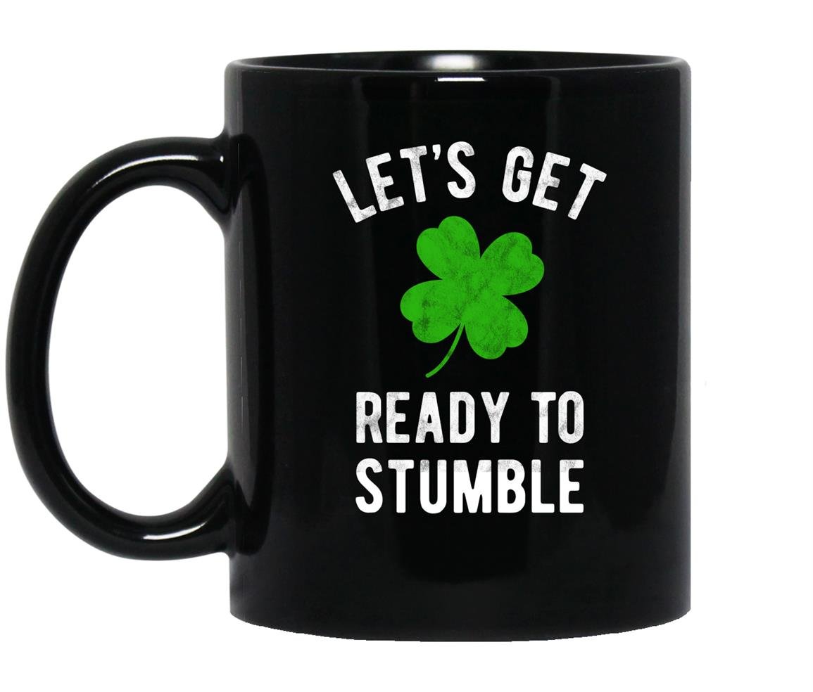 Funny st patricks day Mug Black