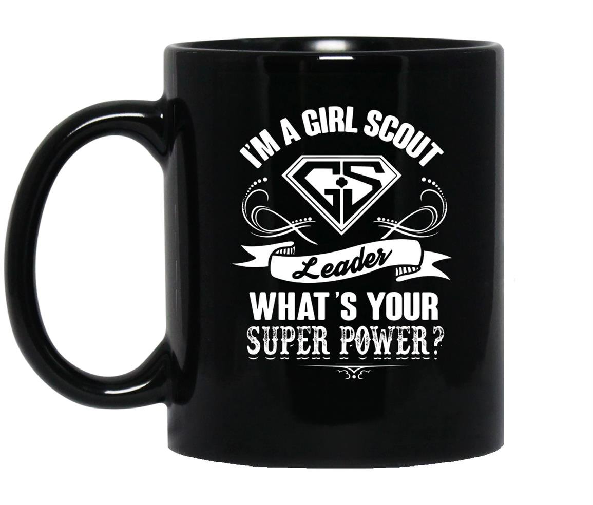 Scout leader whats your super power scout Mug Black