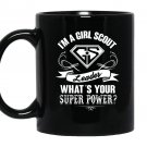 Scout leader whats your super power scout Mug Black