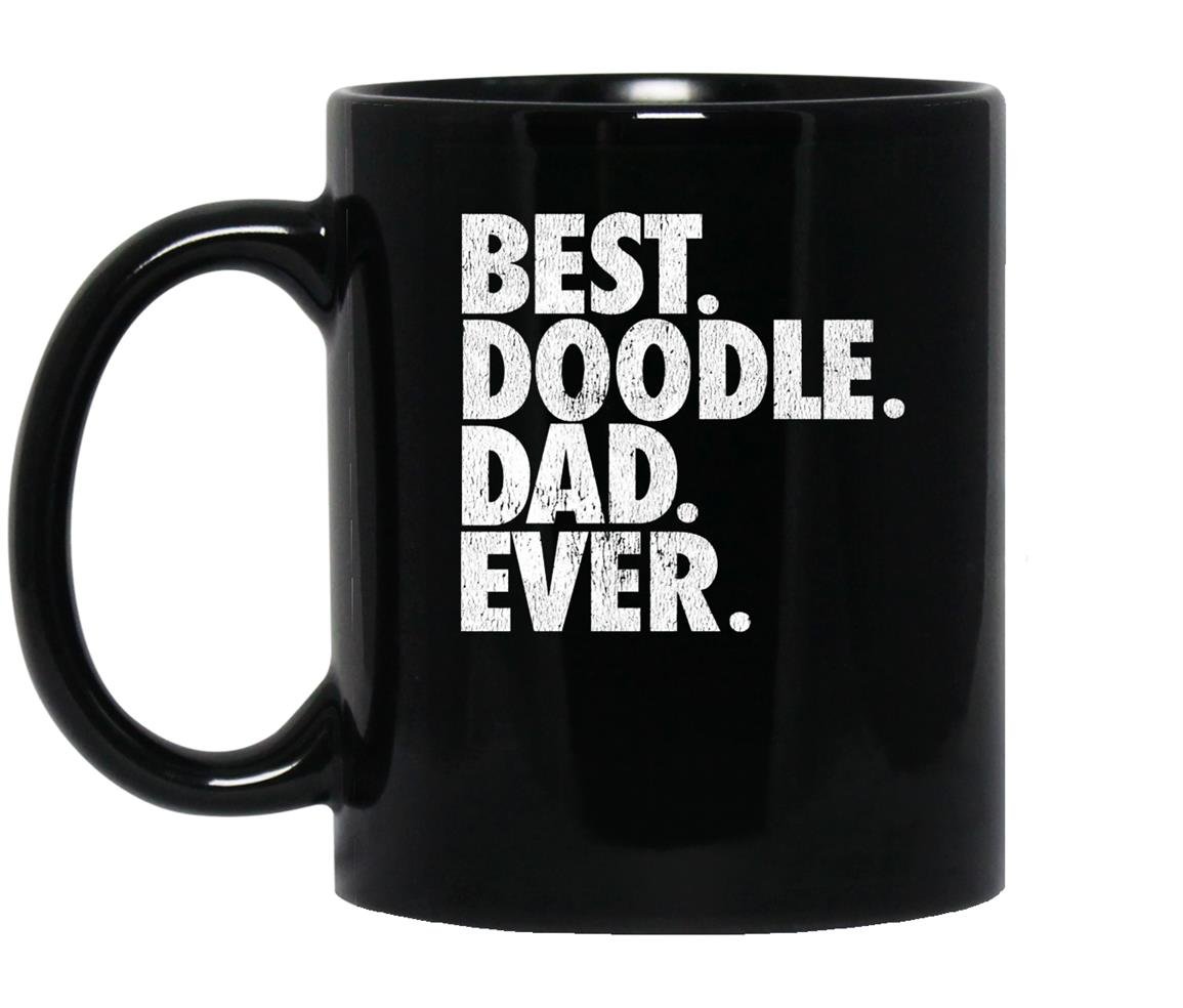 Goldendoodle dad best doodle dad ever gift Mug Black