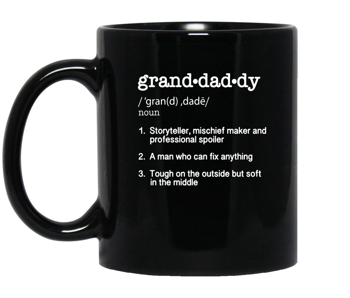 Granddaddy definition funny fathers day Mug Black