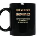 Hamilton shot first funny Mug Black