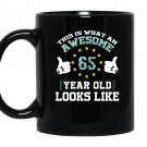 Happy 65th birthday gift ideas Mug Black