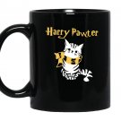 Harry pawter cute cat Mug Black