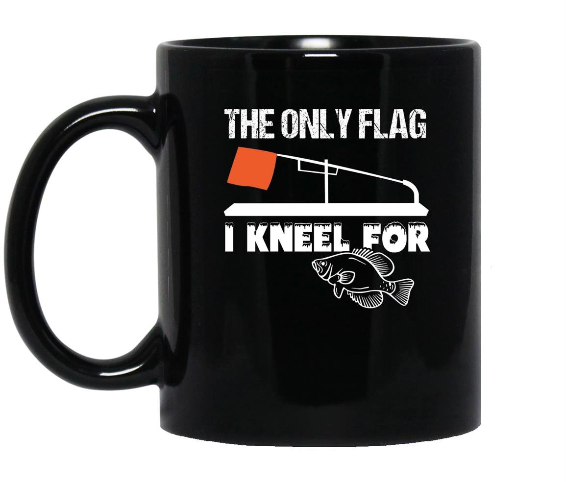 Ice fishing funny Mug Black
