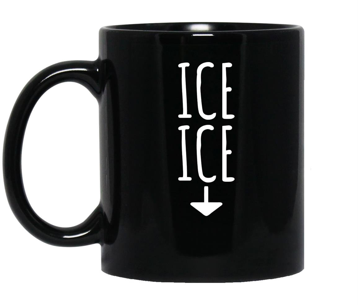 Ice pregnancy announcement funny Mug Black