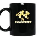Im a keeper beekeeper honeybee Mug Black