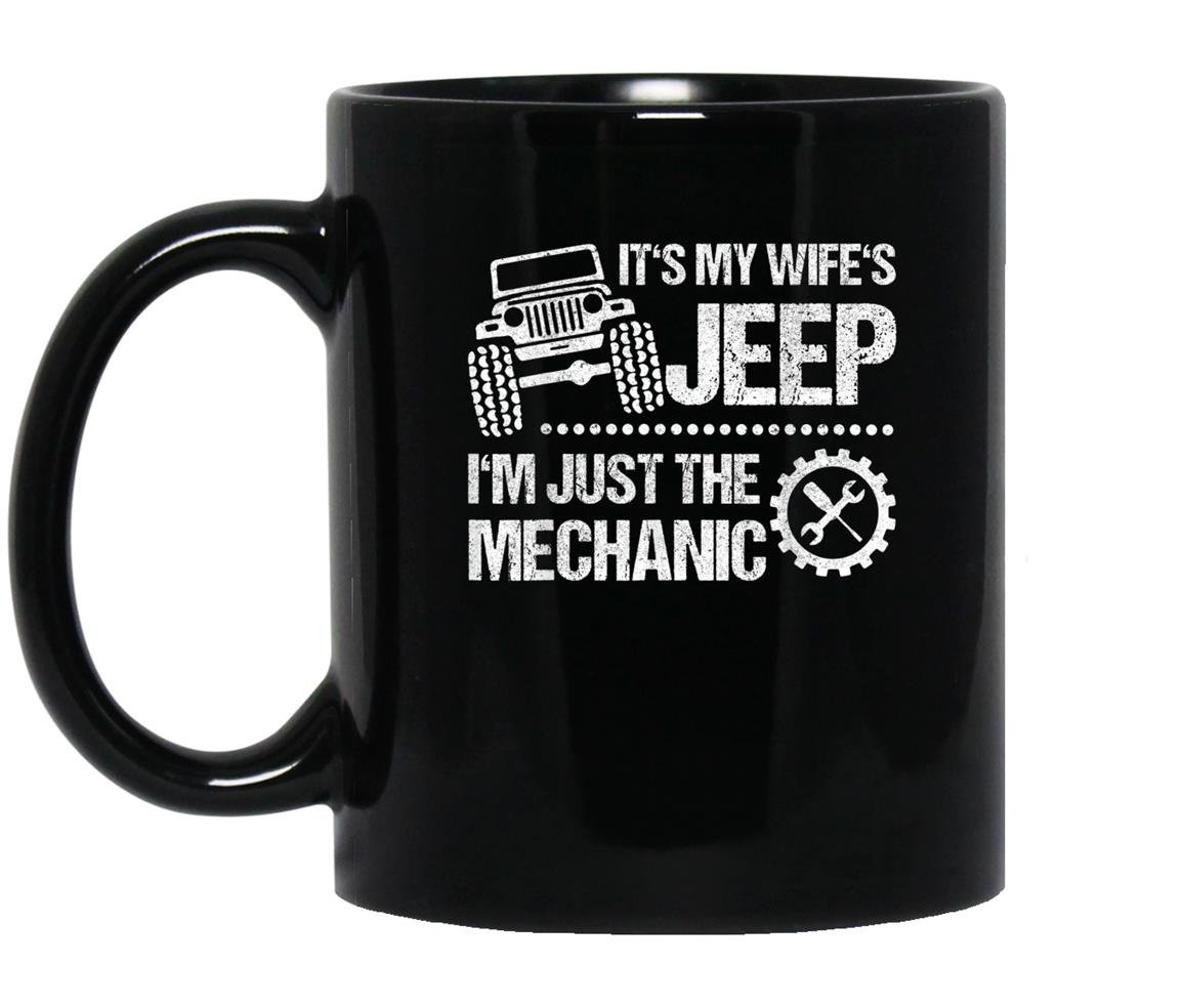 Im just the mechanic its my wifes jeep Mug Black