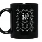 Im this many happy 70th birthday Mug Black