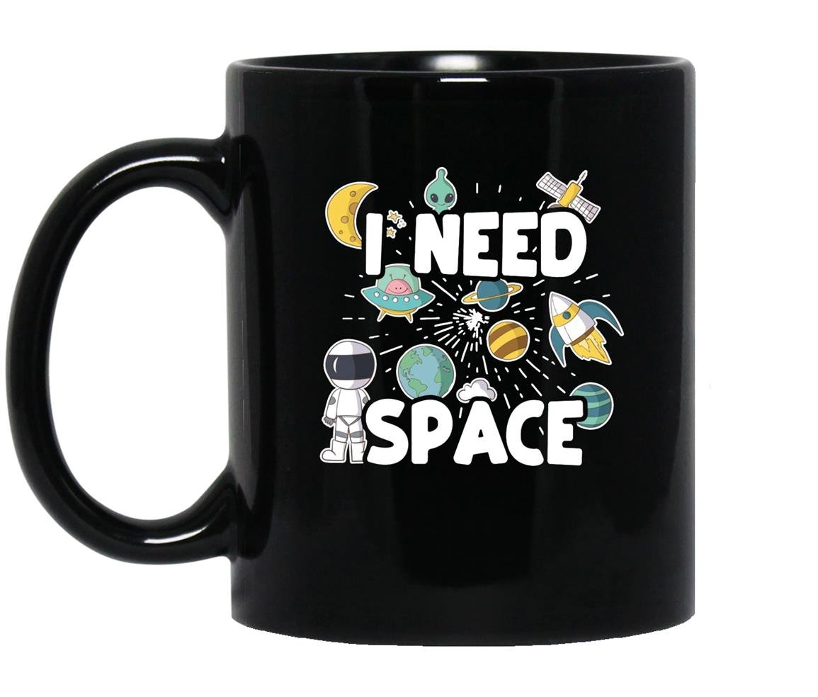 I need space astronomy science geek space nerd gift Mug Black