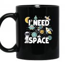 I need space astronomy science geek space nerd gift Mug Black