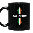 Irish flag two seater party trashy adult humor Mug Black