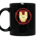 Iron man mask for fan of marvel heroes unisex Mug Black