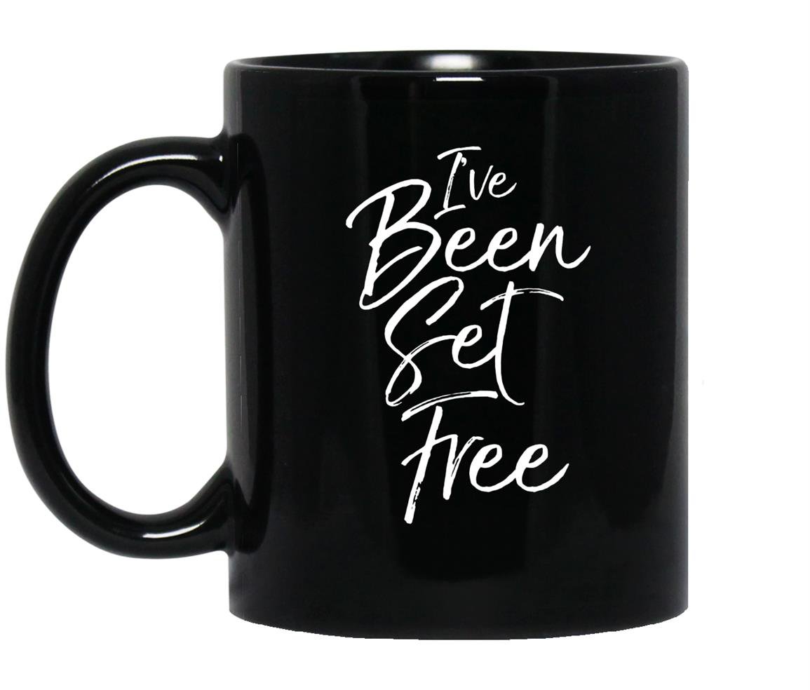 Ive been set free vintage bold christian Mug Black