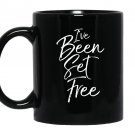 Ive been set free vintage bold christian Mug Black