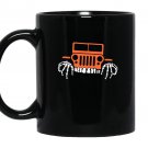 Jeep halloween funny Mug Black