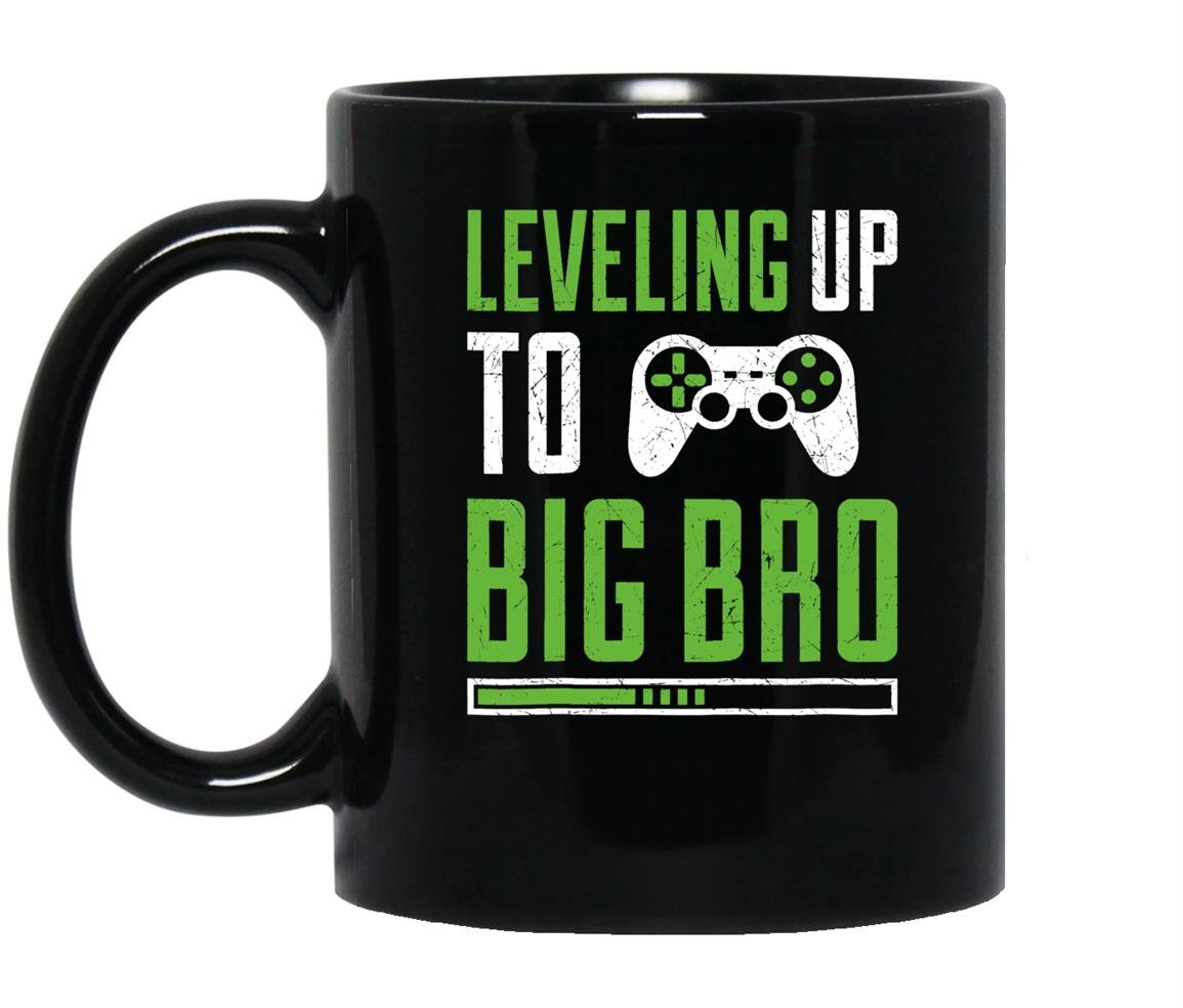 Leveling up to big bro promoted to big brother Mug Black