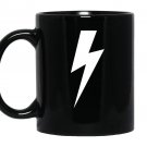 Lightning bolt Mug Black