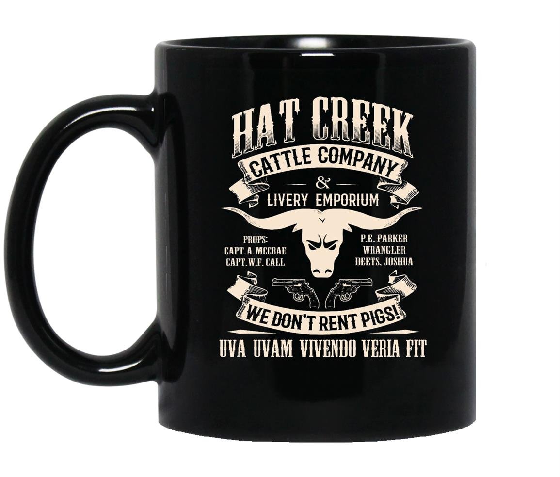 Lonesome dove hat creek cattle company Mug Black
