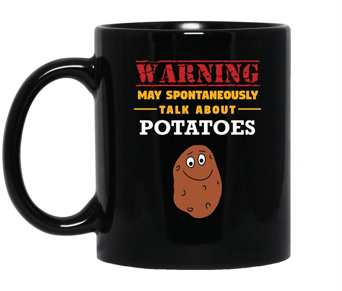 May spontaneously talk about potatoes Mug Black