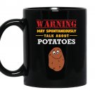 May spontaneously talk about potatoes Mug Black