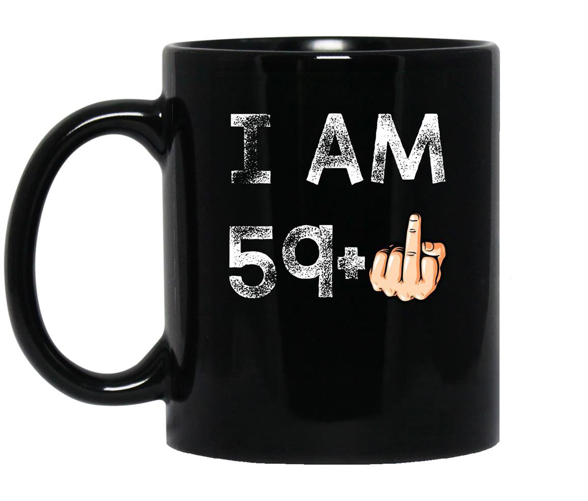 60th years vintage made in 1957 gift ideas funny Mug Black