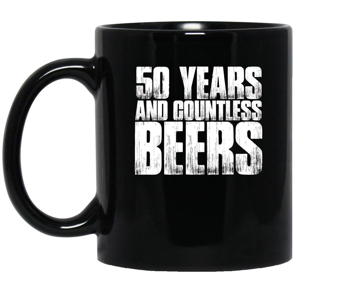 Funny 50th birthday gift Mug Black