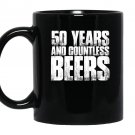 Funny 50th birthday gift Mug Black
