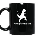 Grandpa gift for grandpa funny grandfather Mug Black