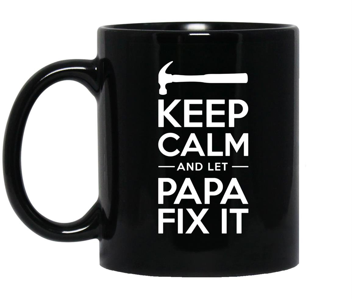 Keep fathers grandpa Mug Black