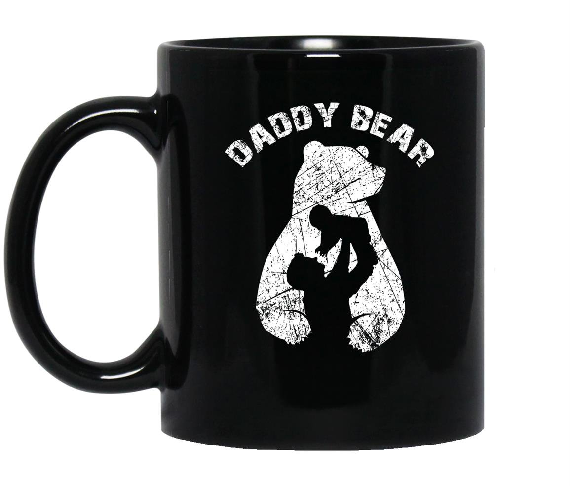 Daddy bear Mug Black