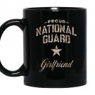 National guard girlfriend gift for camo Mug Black