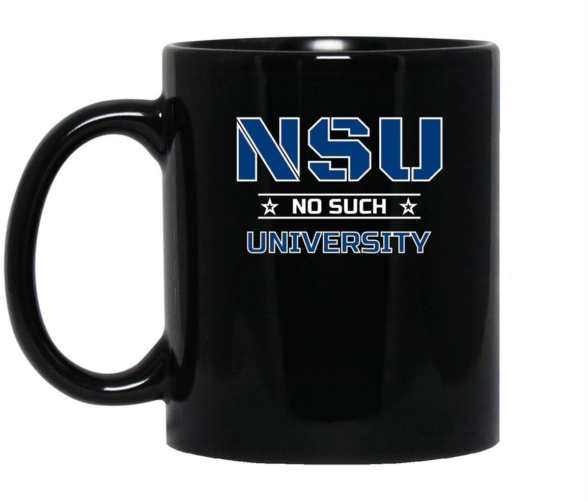 Nsu no such university college Mug Black