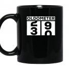 Oldometer 30th 30 birthday gift party counting counter Mug Black