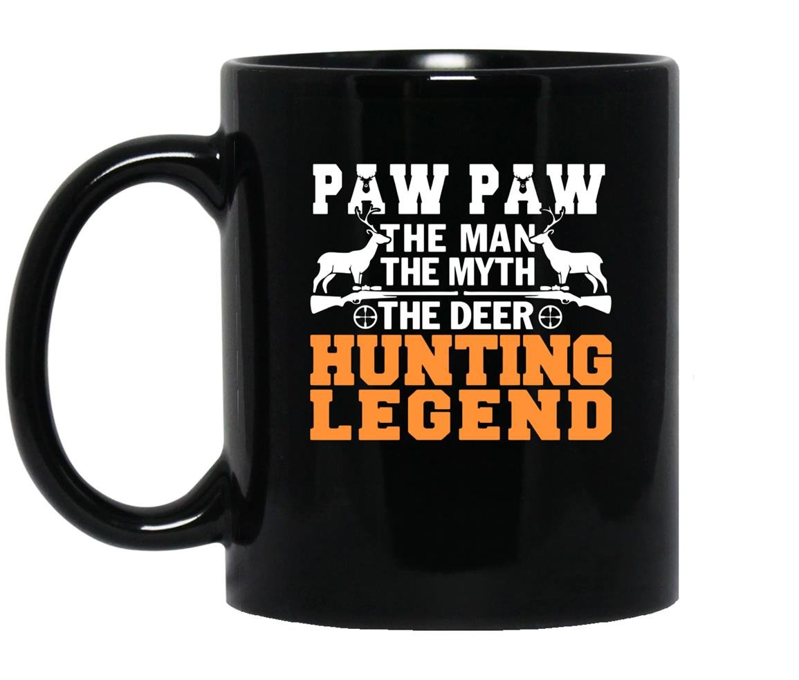Paw paw the myth the deer hunting legend Mug Black