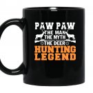Paw paw the myth the deer hunting legend Mug Black