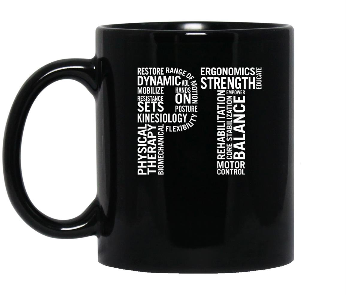 Physical therapy pt month physical therapist gift Mug Black