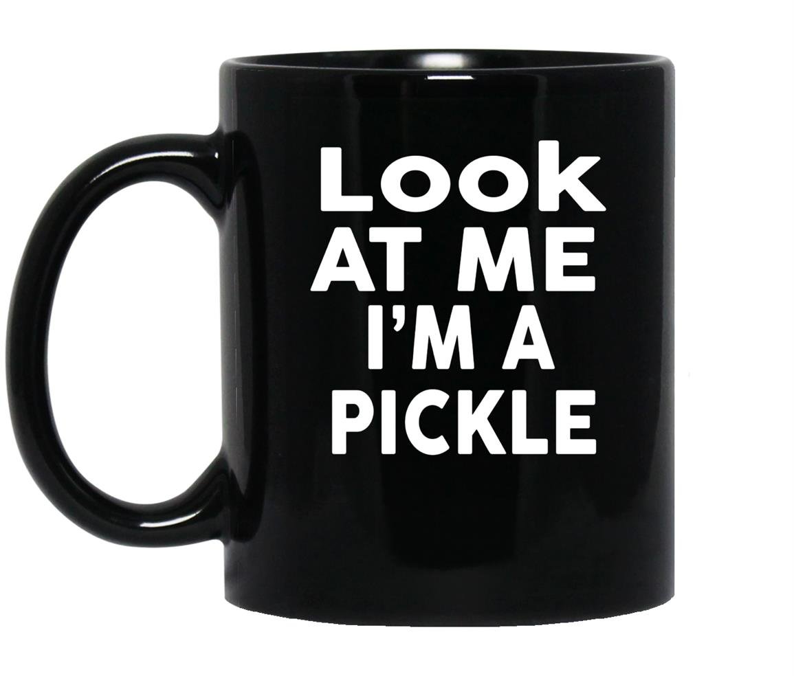 Pickle funny costume Mug Black