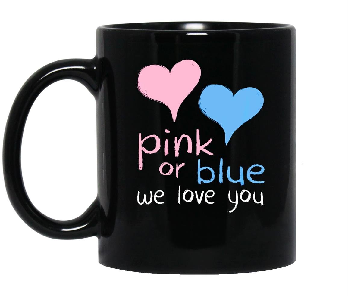We love you baby shower gender reveal cute Mug Black