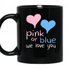 We love you baby shower gender reveal cute Mug Black